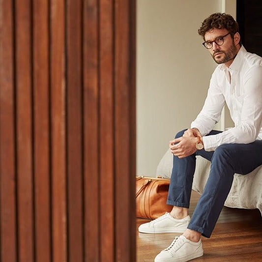 T4002 | Rose Gold & Tan Watch