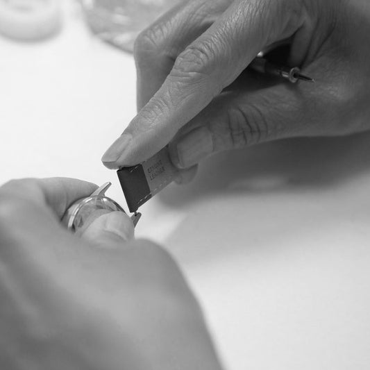 T3210 | Silver & Black Watch