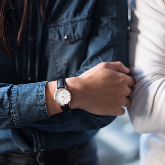 T3200 | Gold & Black Watch