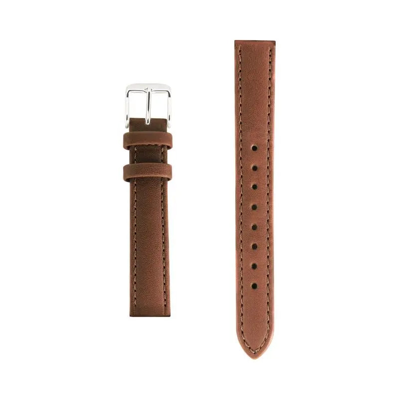 18mm - Tan Italian Leather Large Watch Strap