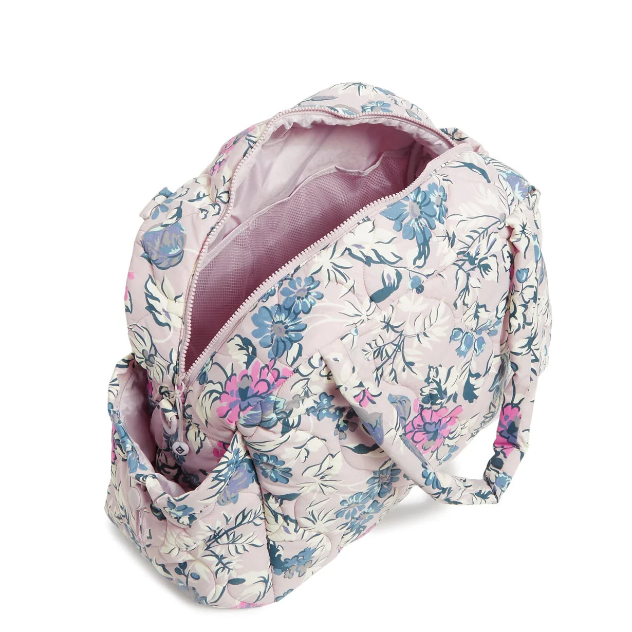 Floral Quilted Duffle Bags