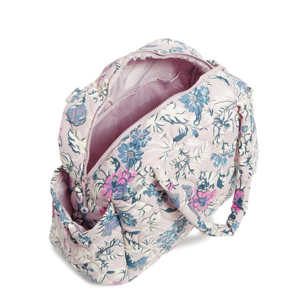 Floral Quilted Duffle Bags
