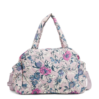 Floral Quilted Duffle Bags