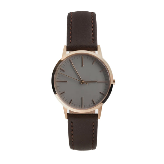 T3003 | Rose Gold & Brown Watch