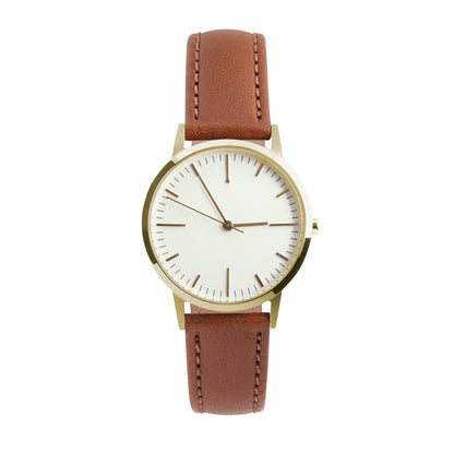 T3202 | Gold & Tan Watch