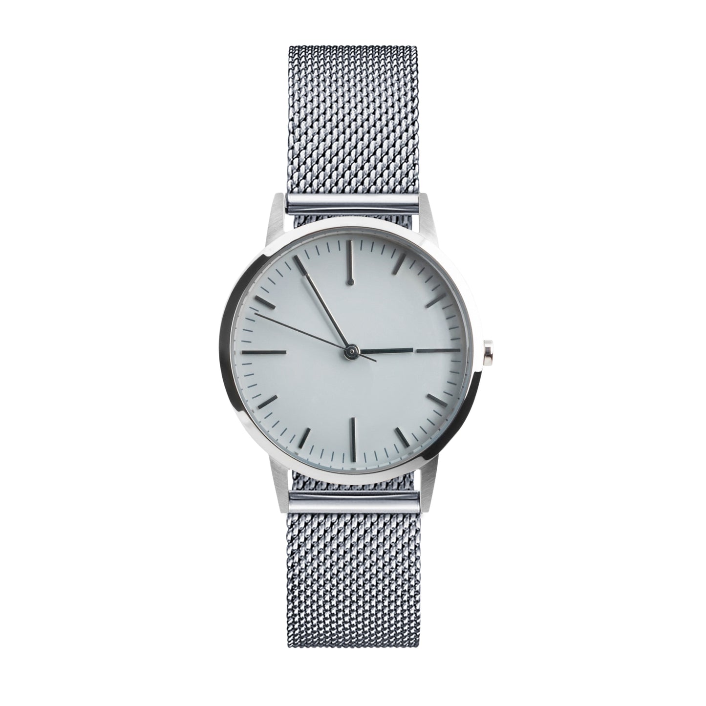 T3005M | Silver & Grey Mesh Watch