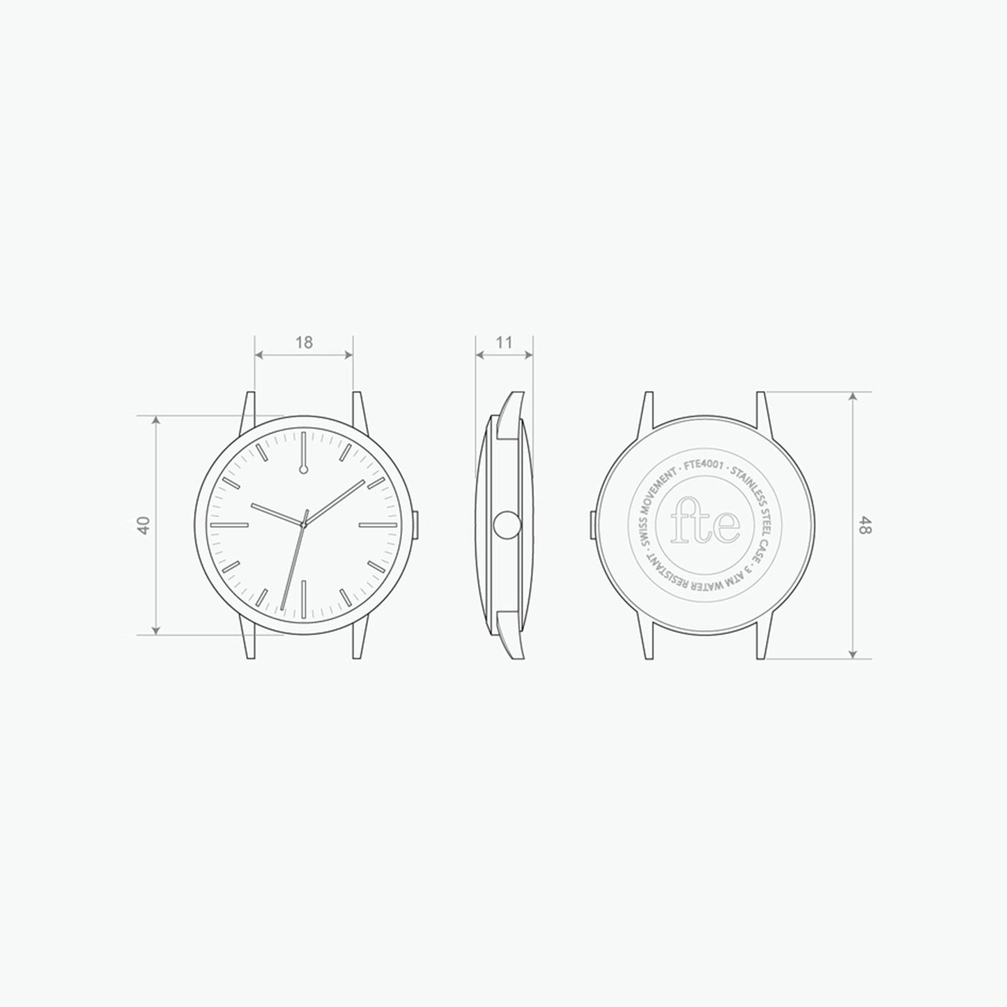 T4007 | All Black Watch