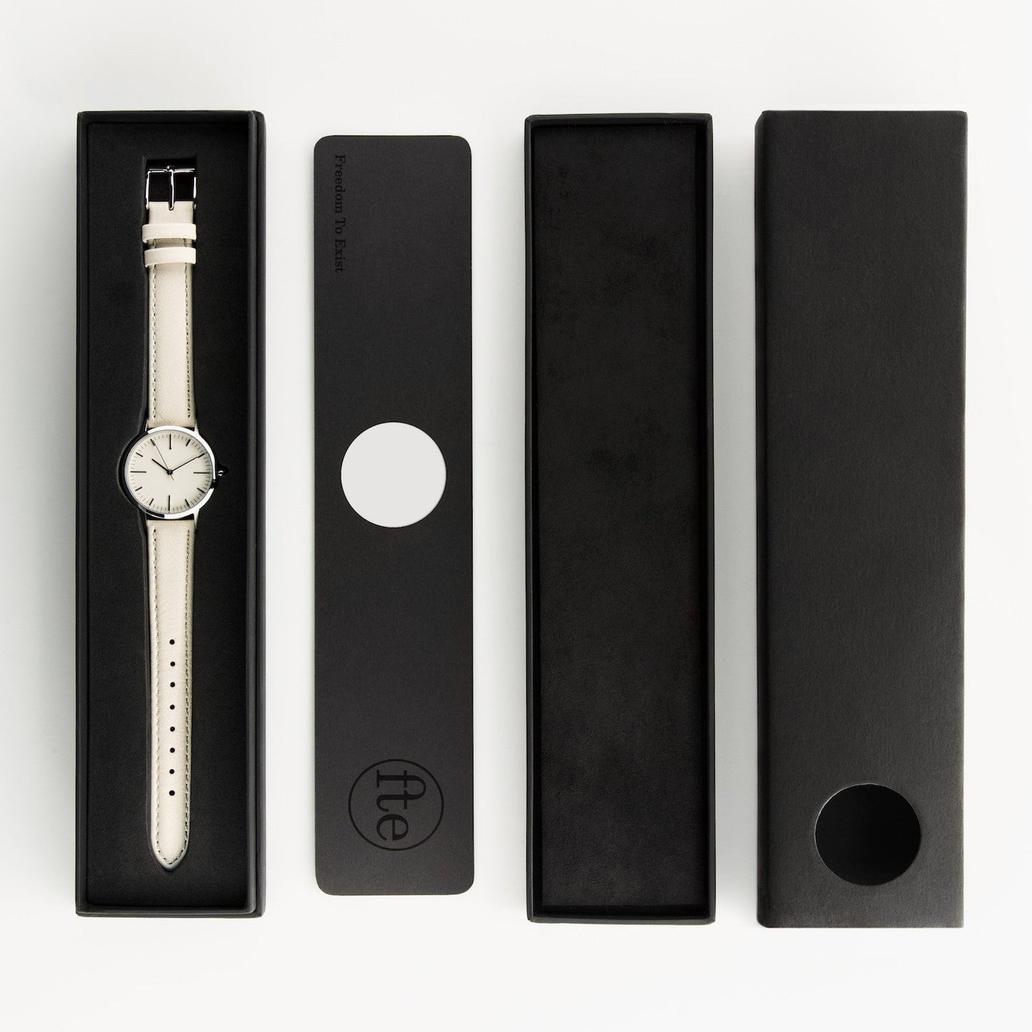 T3004 | Silver & Cream Watch