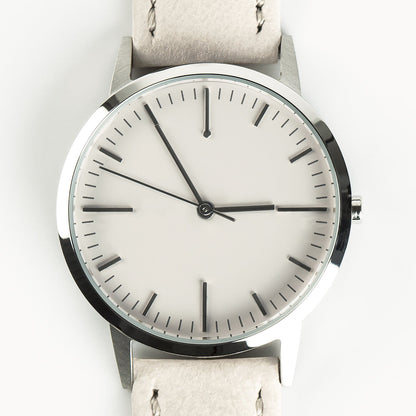 T3004 | Silver & Cream Watch