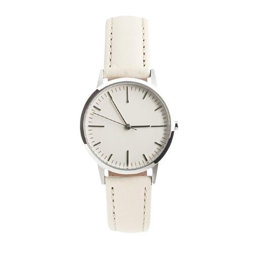 T3004 | Silver & Cream Watch