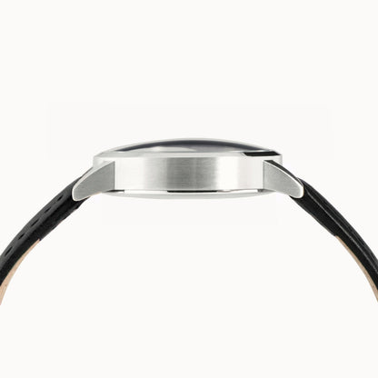 T3008 | Silver & Black Women's Watch