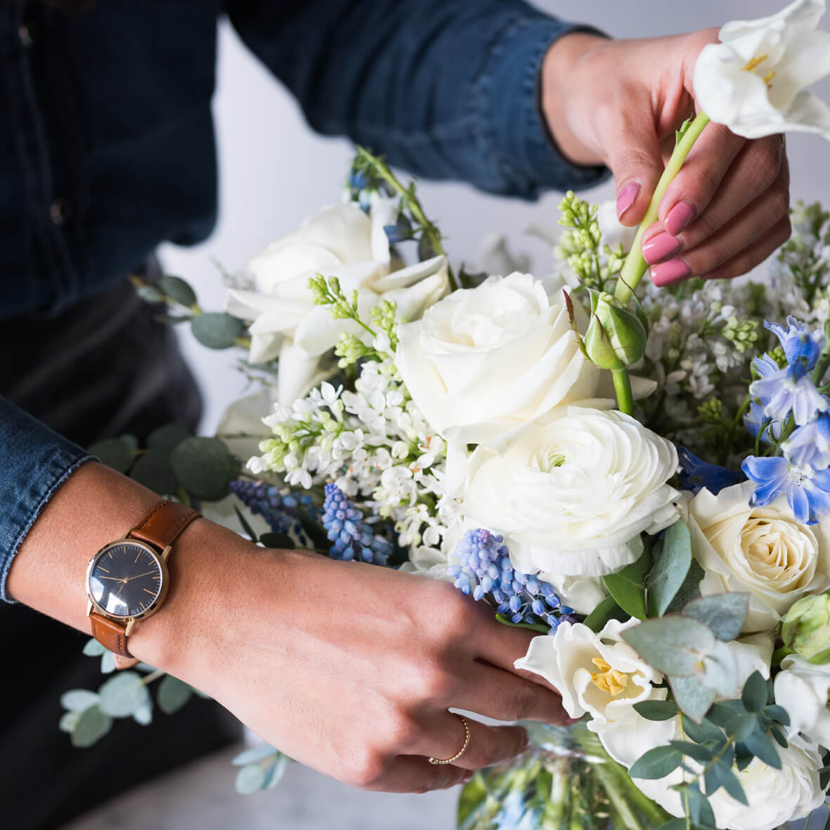 T3016 | Gold, Black & Tan Watch