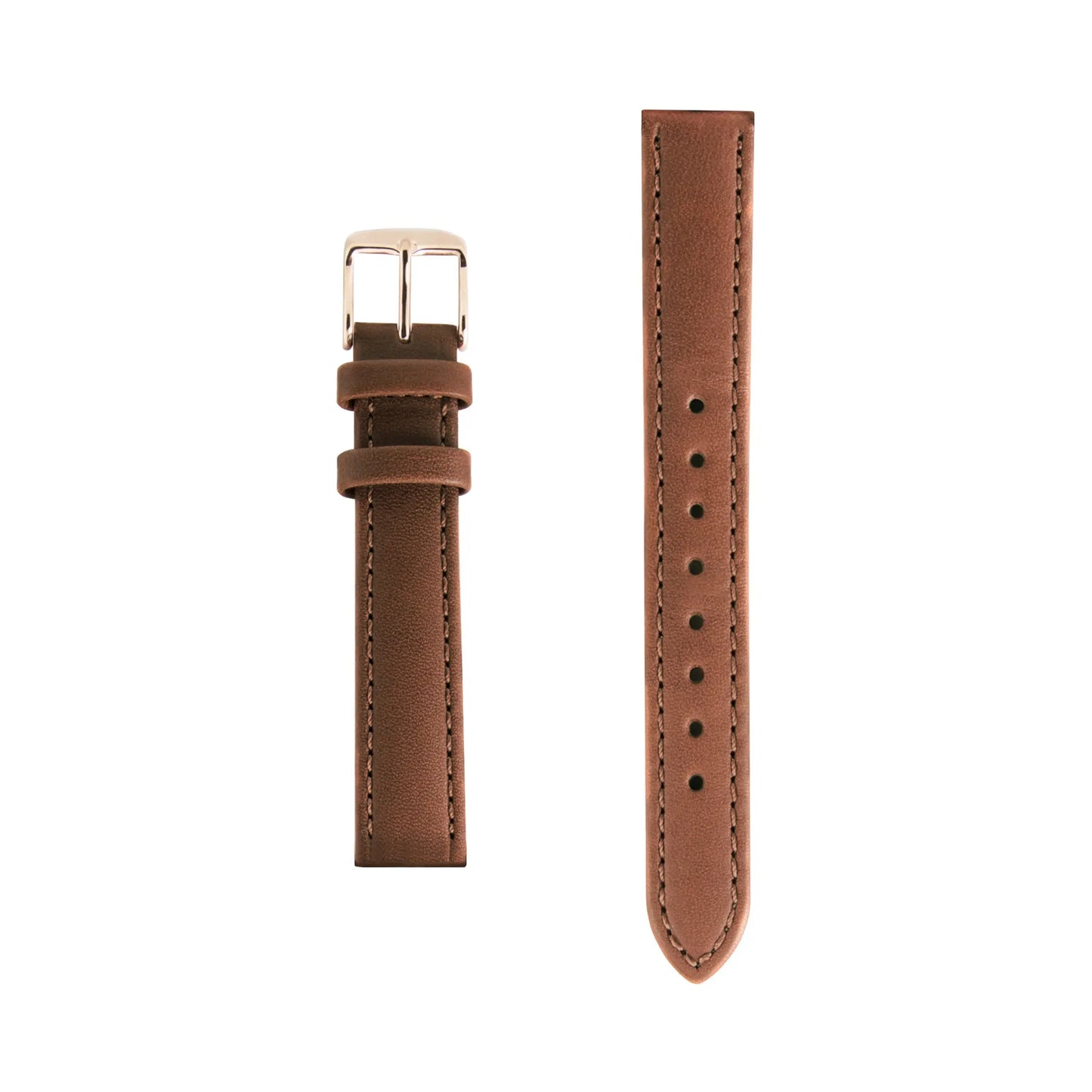 18mm - Tan Italian Leather Large Watch Strap