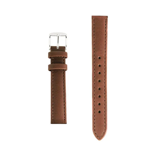 18mm - Tan Italian Leather Large Watch Strap