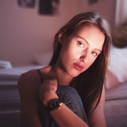 T3001 | Gold & Black Watch